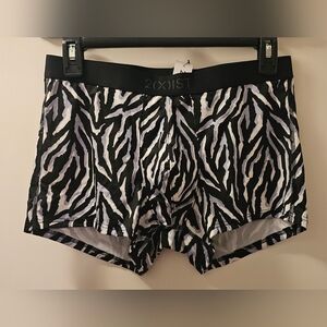 2(X)IST Zebra Print Sliq Trunk Boxer Briefs - S, M, L, XL Available